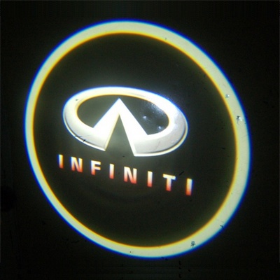  Подсветка в двери с логотипом Infiniti