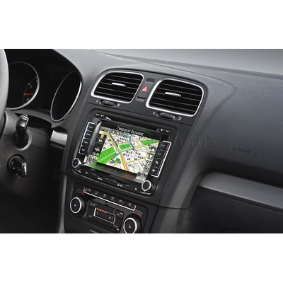  Штатное головное устройство MyDean для Volkswagen Golf.